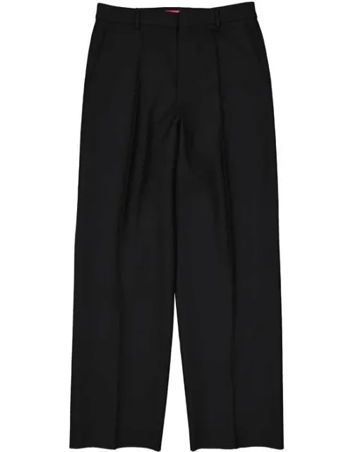 Silk Flared Pants