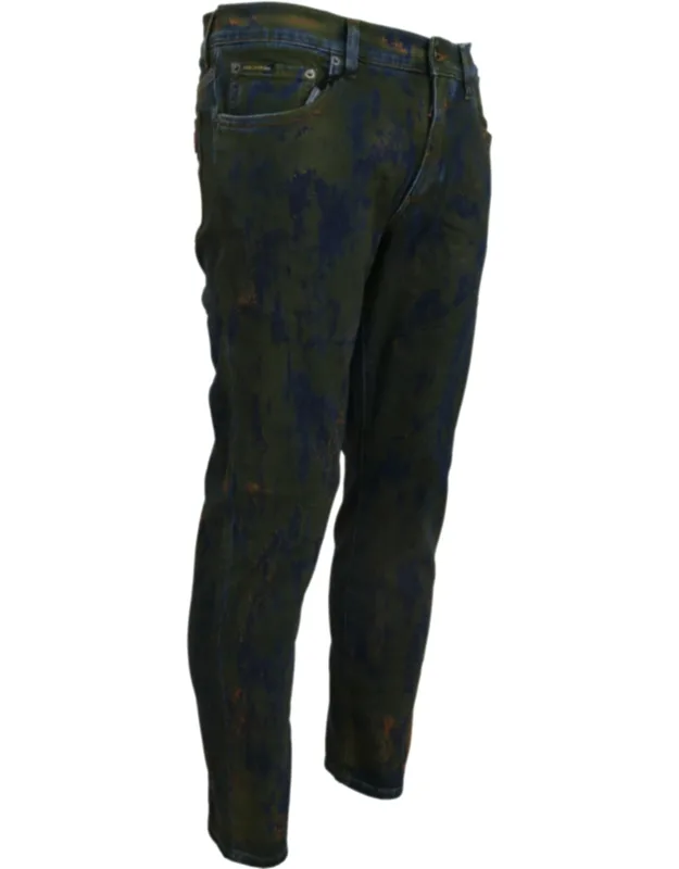 Skinny Cotton Denim Jeans
