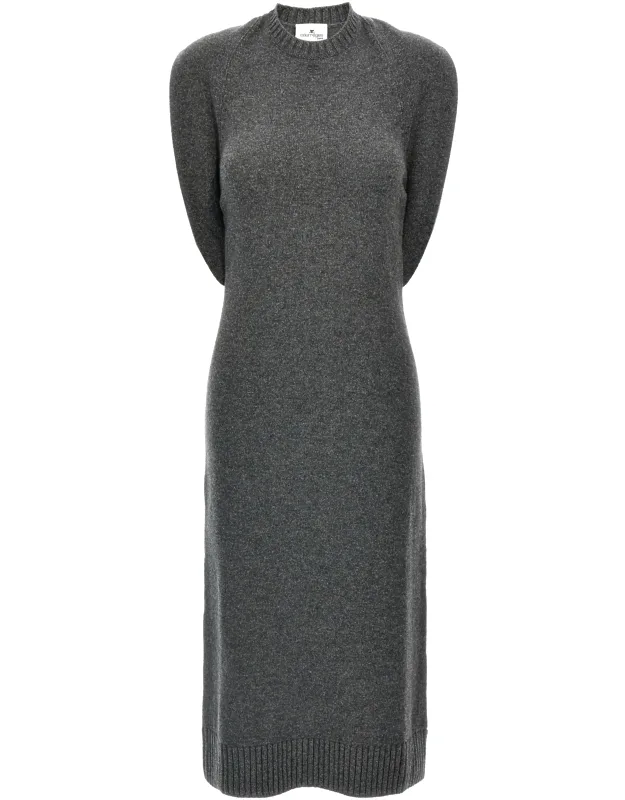 Wool Midi Dress