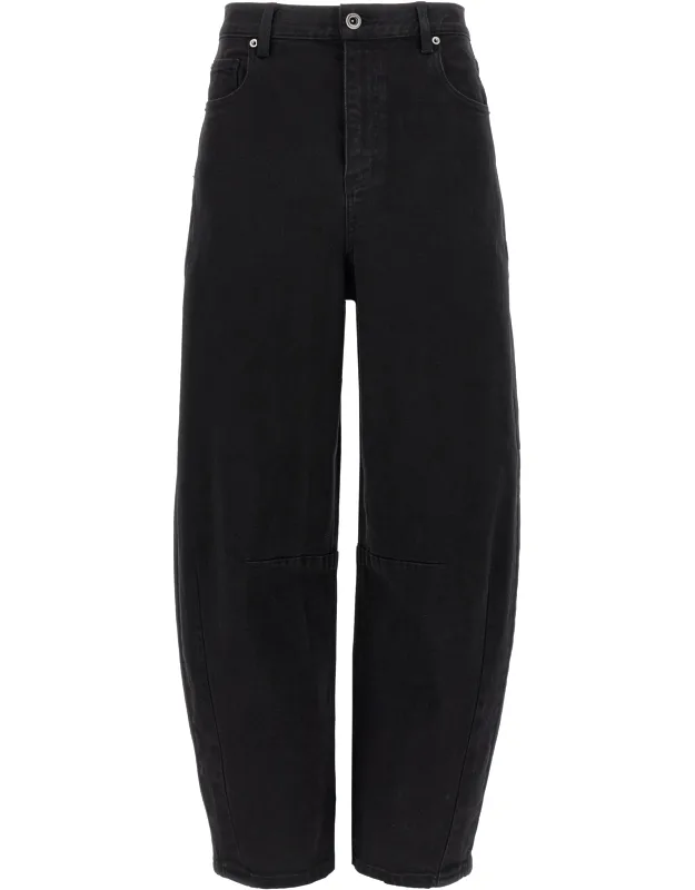 High-waisted Jeans