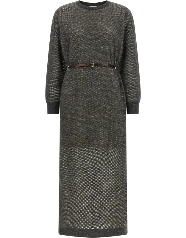 Wool Midi Dress