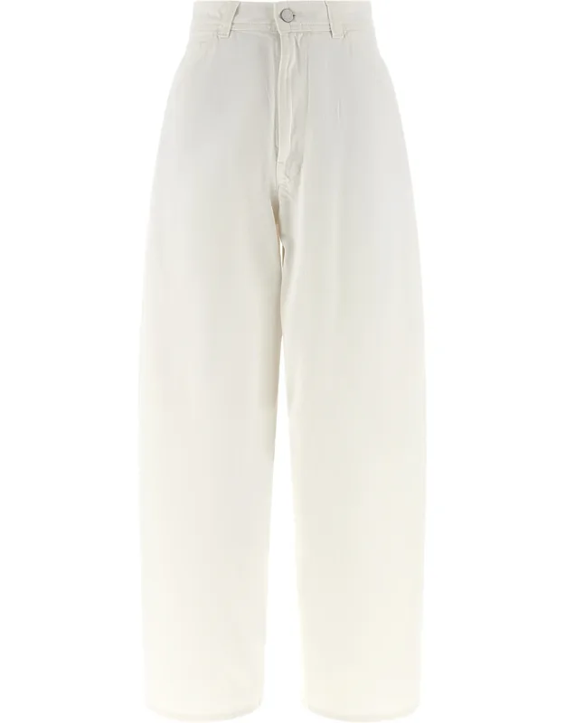 White Cotton Jeans