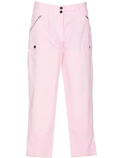 Multicolor Cotton Cargo Pants