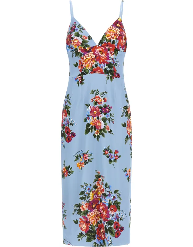 Viscose Midi Dress