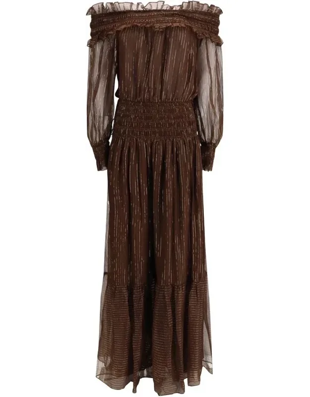 Silk Long Dress
