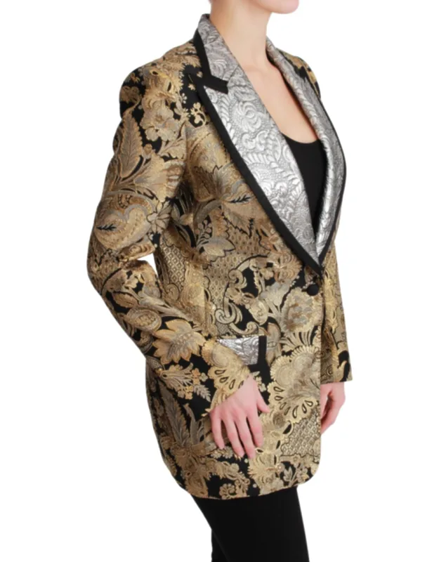Jacquard Blazer Jacket