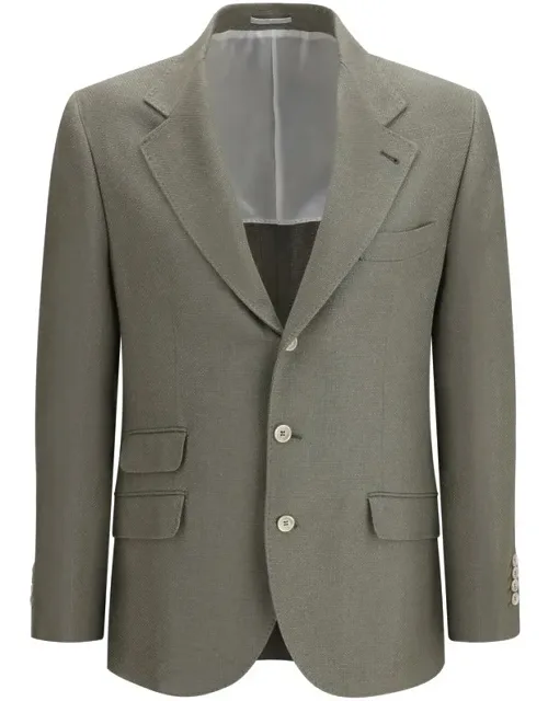 Bicolor Silk Coat