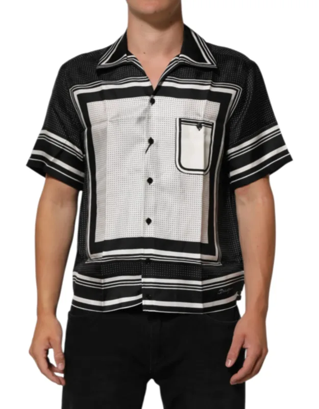 Striped Casual Polo Shirt
