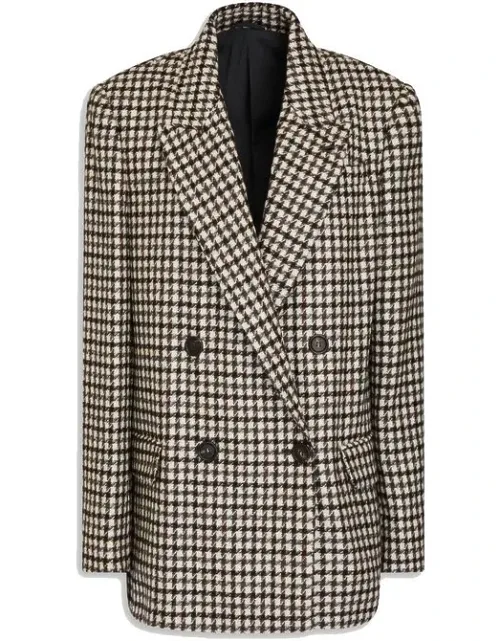 Alpaca Leather Blazer