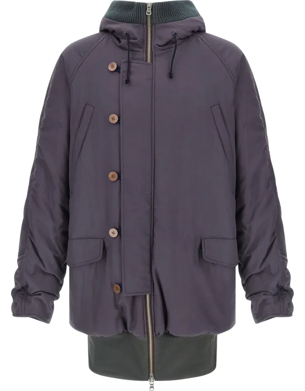 Virgin Wool Parka