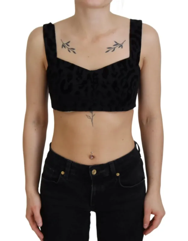 Cropped Bustier Corset Bra Top