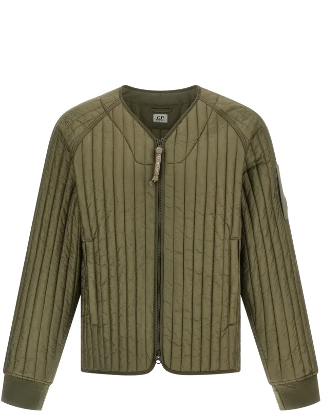 Bicolor Polyester Shell Jacket