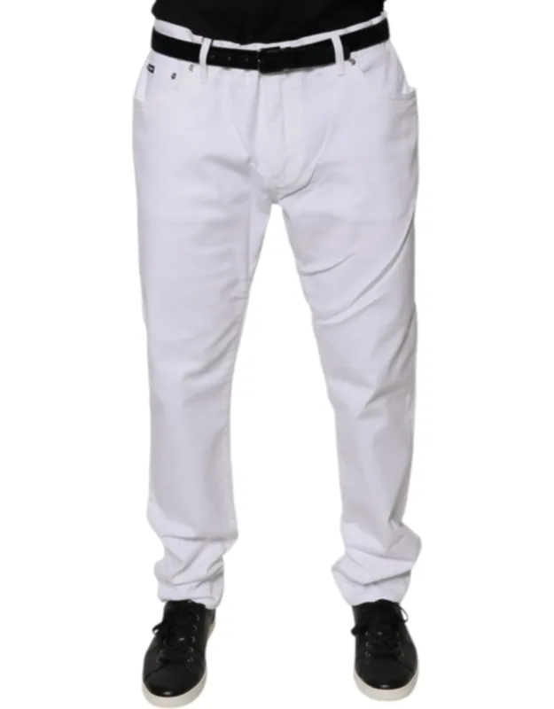 Cotton Stretch Skinny Denim Jeans