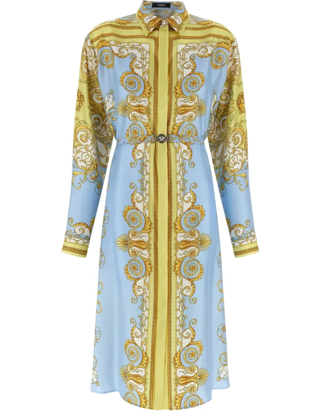 Silk Midi Dress