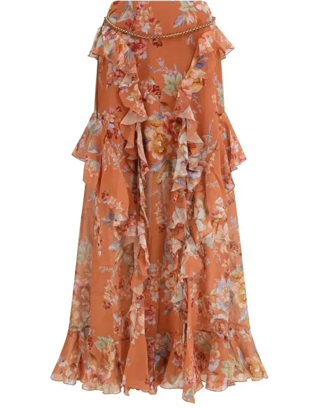 Cotton Long Skirt