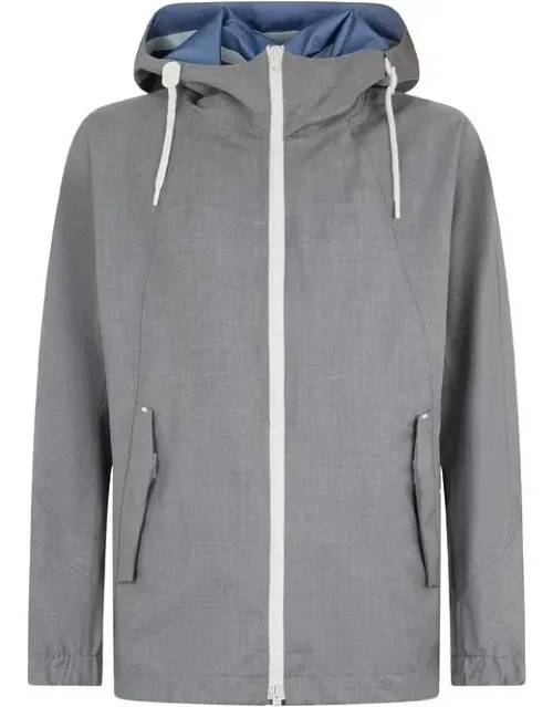 Virgin Wool Shell Jacket