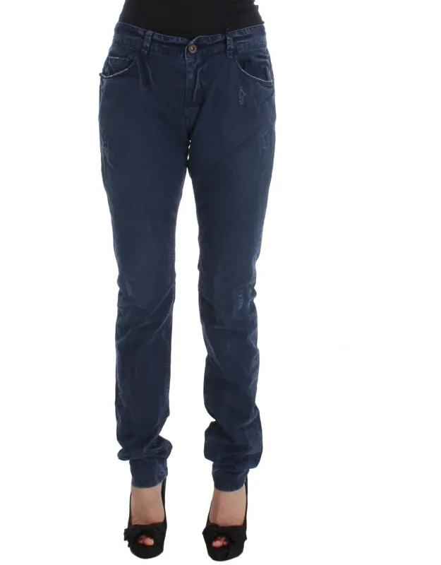 Cotton Blend Denim Jeans