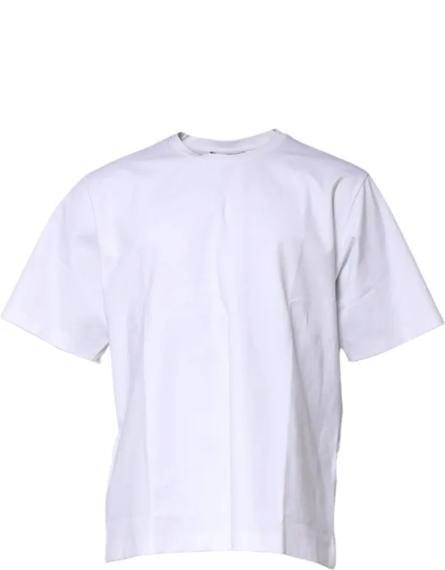 Cotton Short Sleeve Crew Neck T-shirt