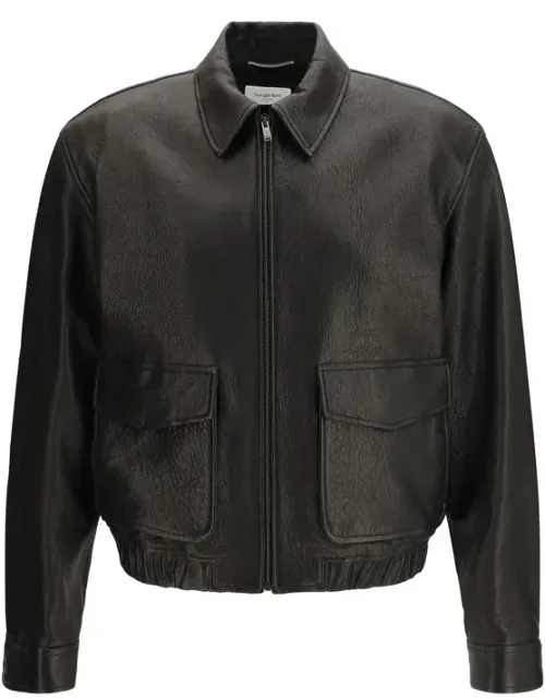 Lamb Ovis Aries Leather Jacket