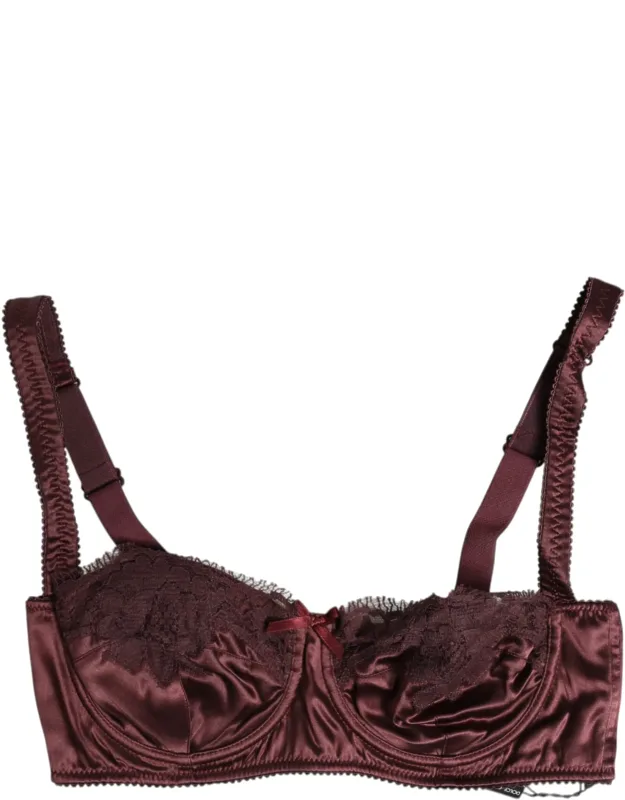 Silk Underwired Balconette Bra