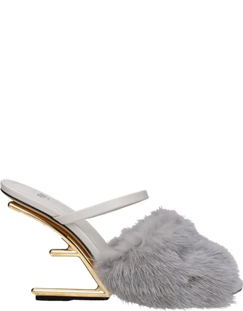Mink Slippers