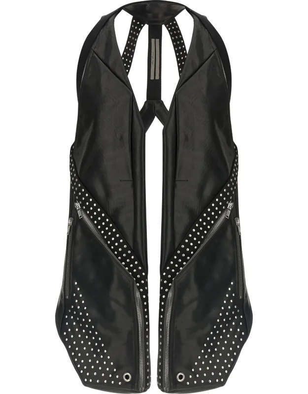 Bull Skin Sleeveless Jacket