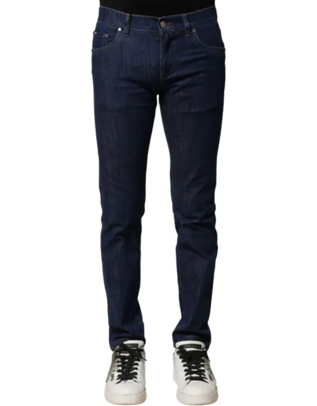 Cotton Stretch Skinny Denim Jeans