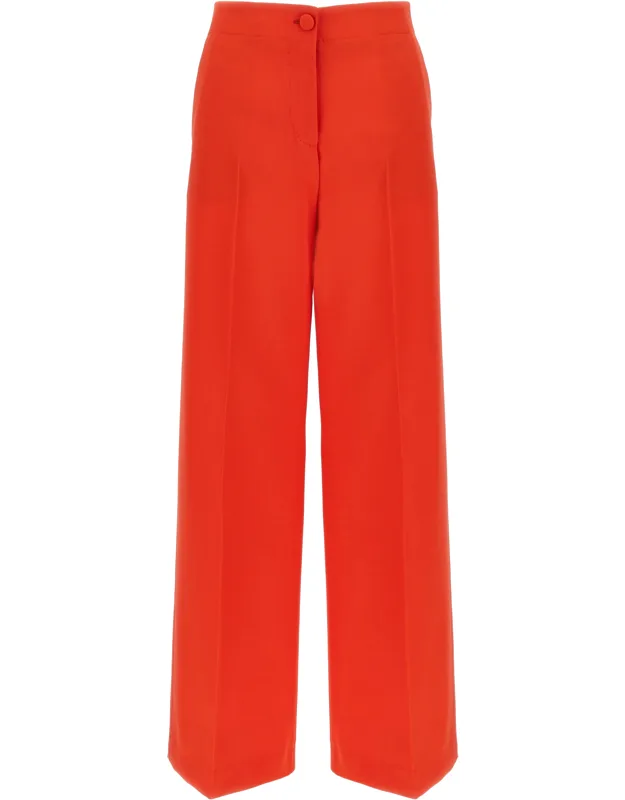Multicolor Wool Pants