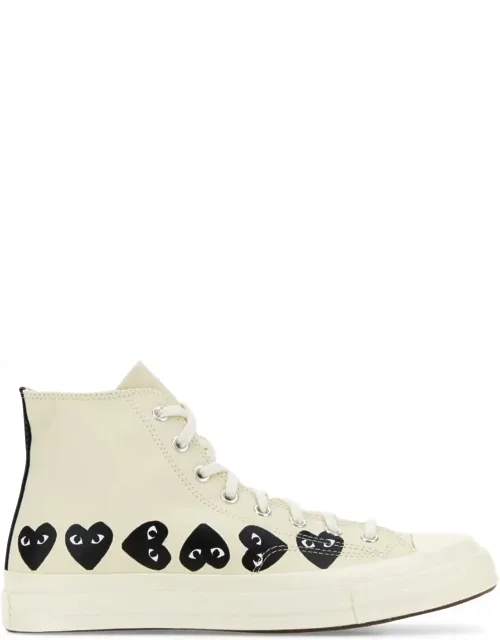Ivory Canvas Sneakers