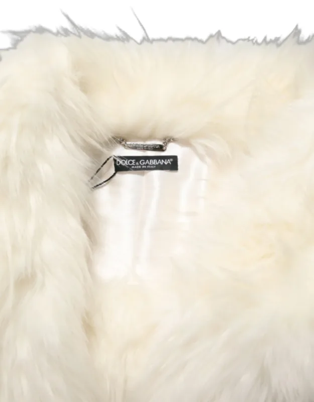 Faux Fur Long Sleeve Coat Jacket