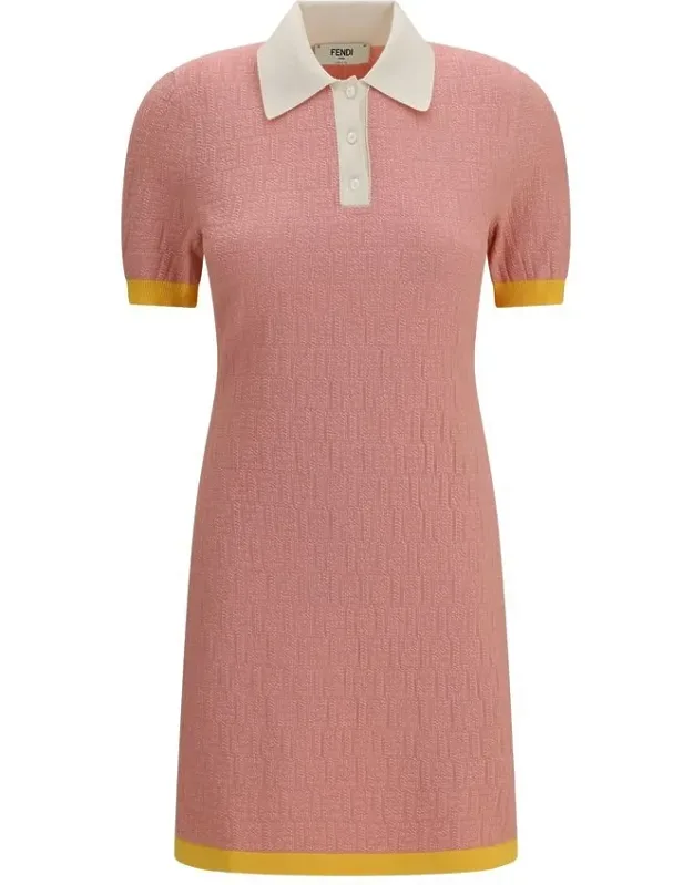 Multicolor Polyamide Casual Dress