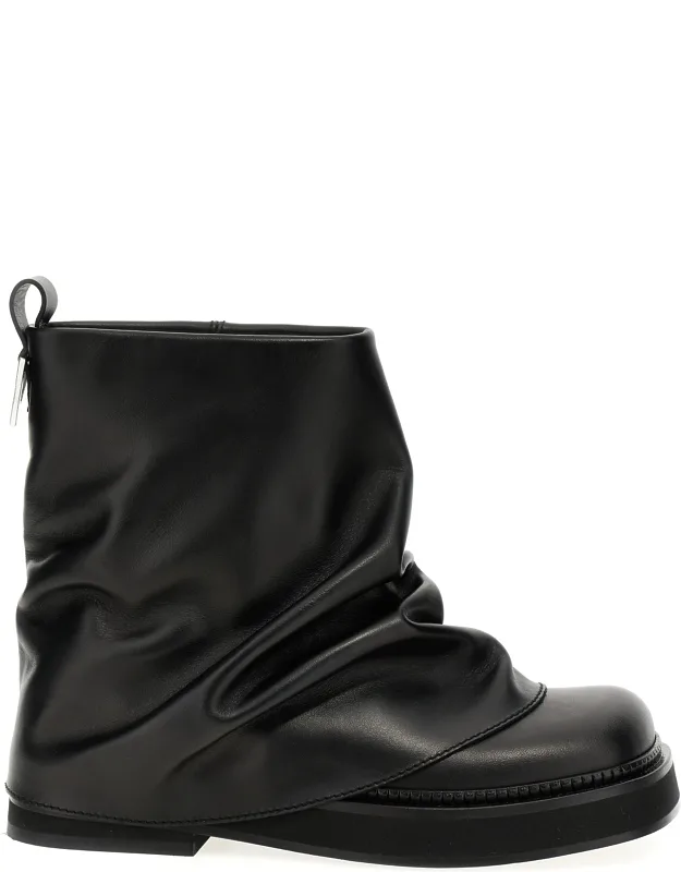 Calfskin Ankle Boots