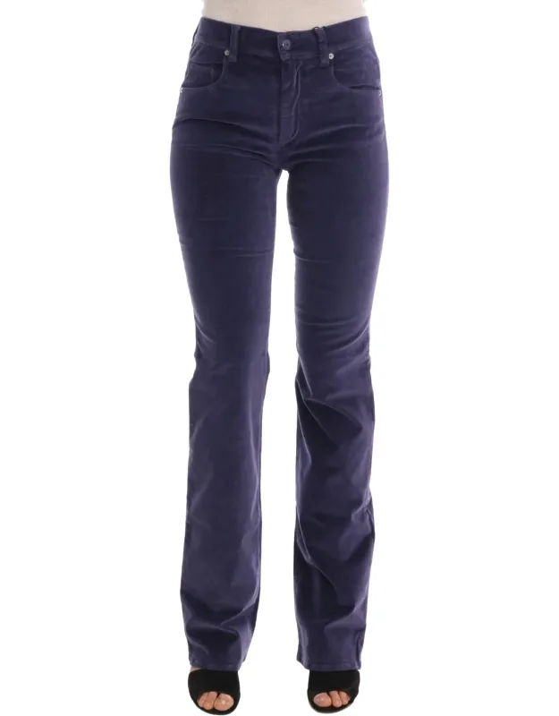 Corduroy Stretch Bootcut Pants