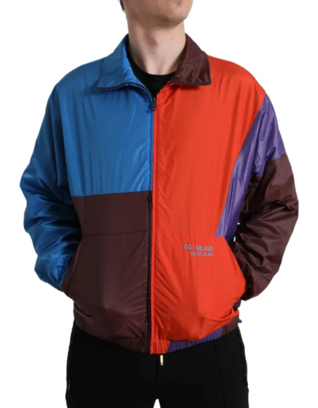 Multicolor Windbreaker Jacket