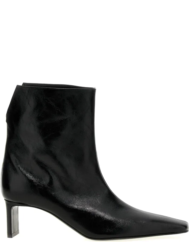 Calfskin Ankle Boots