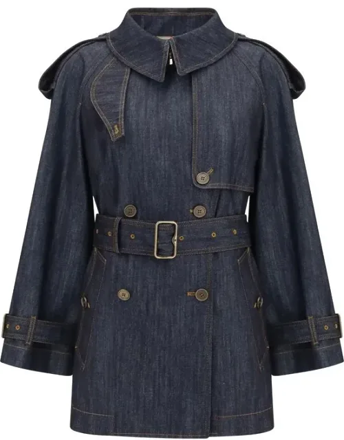 Cotton Trench Coat
