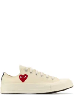 Ivory Canvas Sneakers