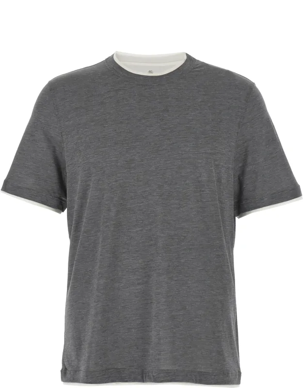 Silk T-shirt