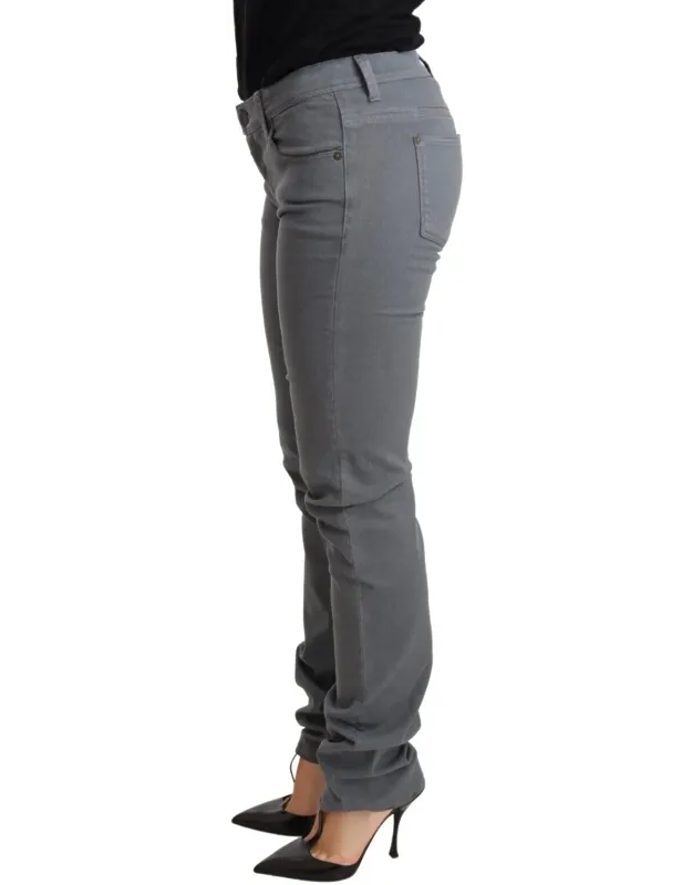 Low Waist Skinny Slim Trousers
