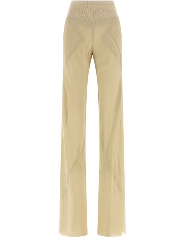 Silk Flared Pants