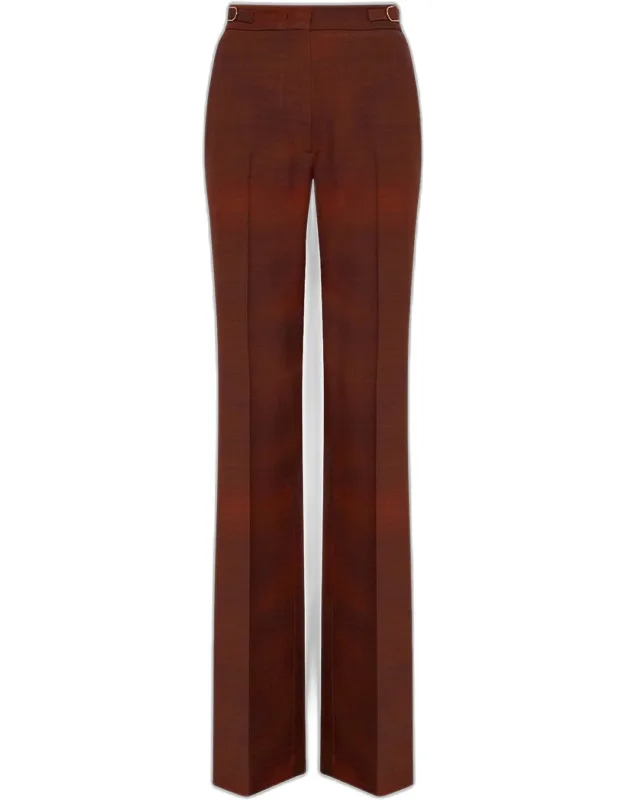 Vesta Virgin Wool Flared Trousers