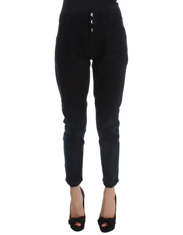 Cropped Slim Fit Jeans