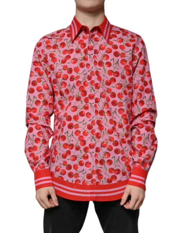 Cherry Cotton Formal Martini Dress Shirt