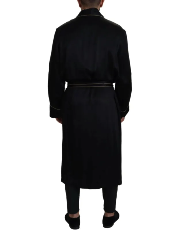 Silk Robe Coat Wrap Jacket