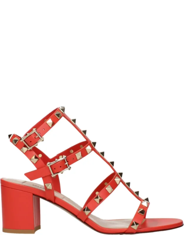 Leather Platform Sandals