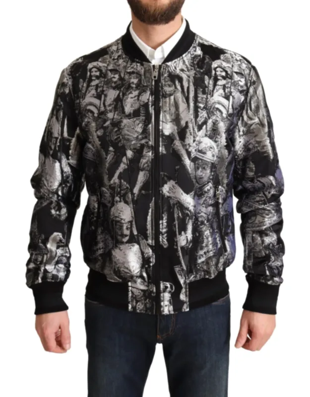 Puppi Motive Bomber Jacket