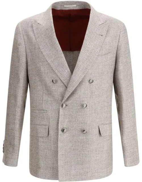 Light Brown Linen Blazer