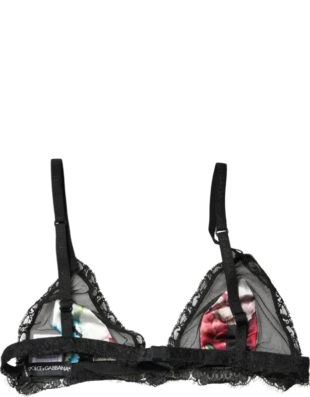 Floral Soft Cup Triangle Bra