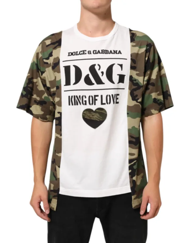 Camouflage Crew Neck T-shirt