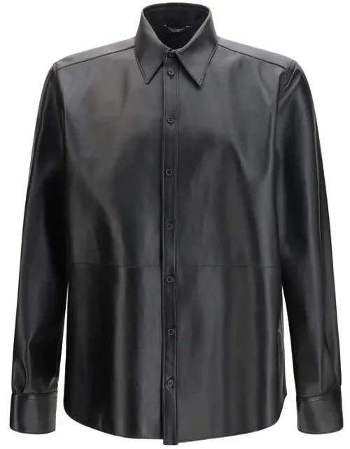 Leather Dress Shirt
